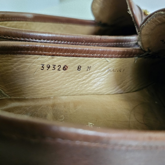 Bruno Magli Brown Leather Shoe. Size 8 M - Picture 10 of 12